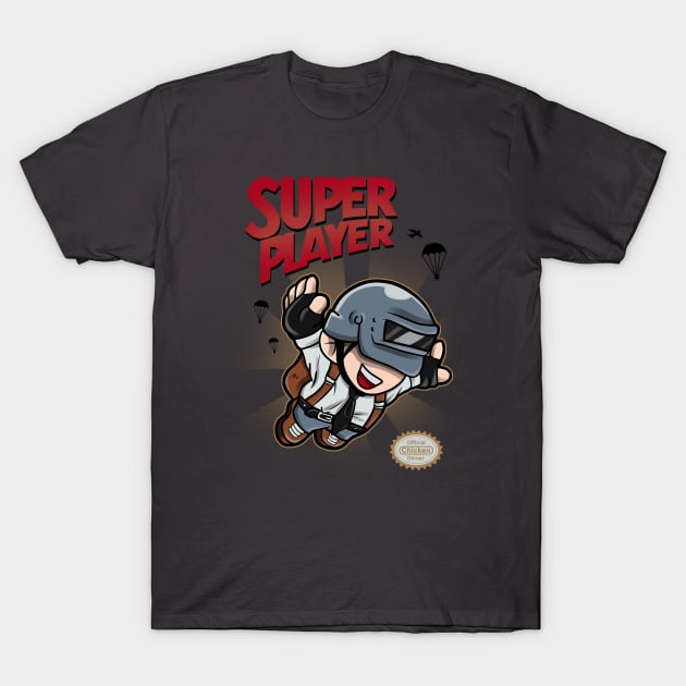 Super Player T-Shirt by EnaGrapher